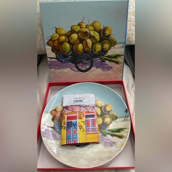 Arte de Café Ltd. Series Dessert Size Plates Artist Jennaro Gonzàlez Pacheco - Picture 8 of 14